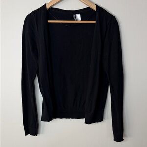 Divided Black Women's Cardigan Sweater